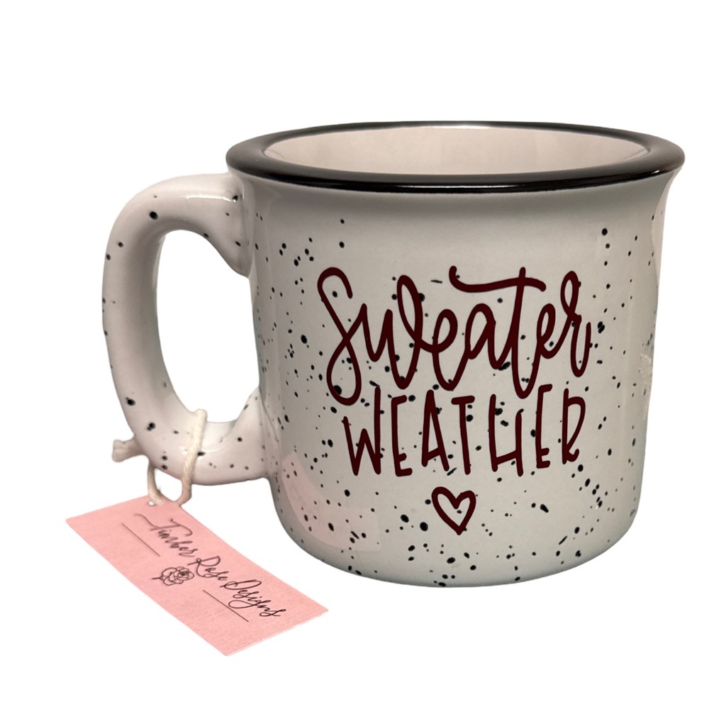 Sweater Weather Speckled Coffee Mug